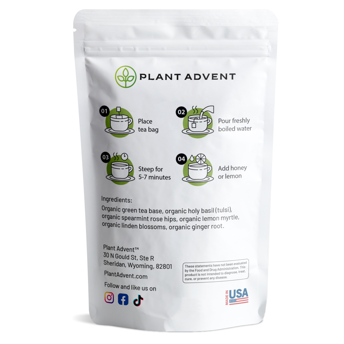Plant Advent Detox Tea (14-Day)