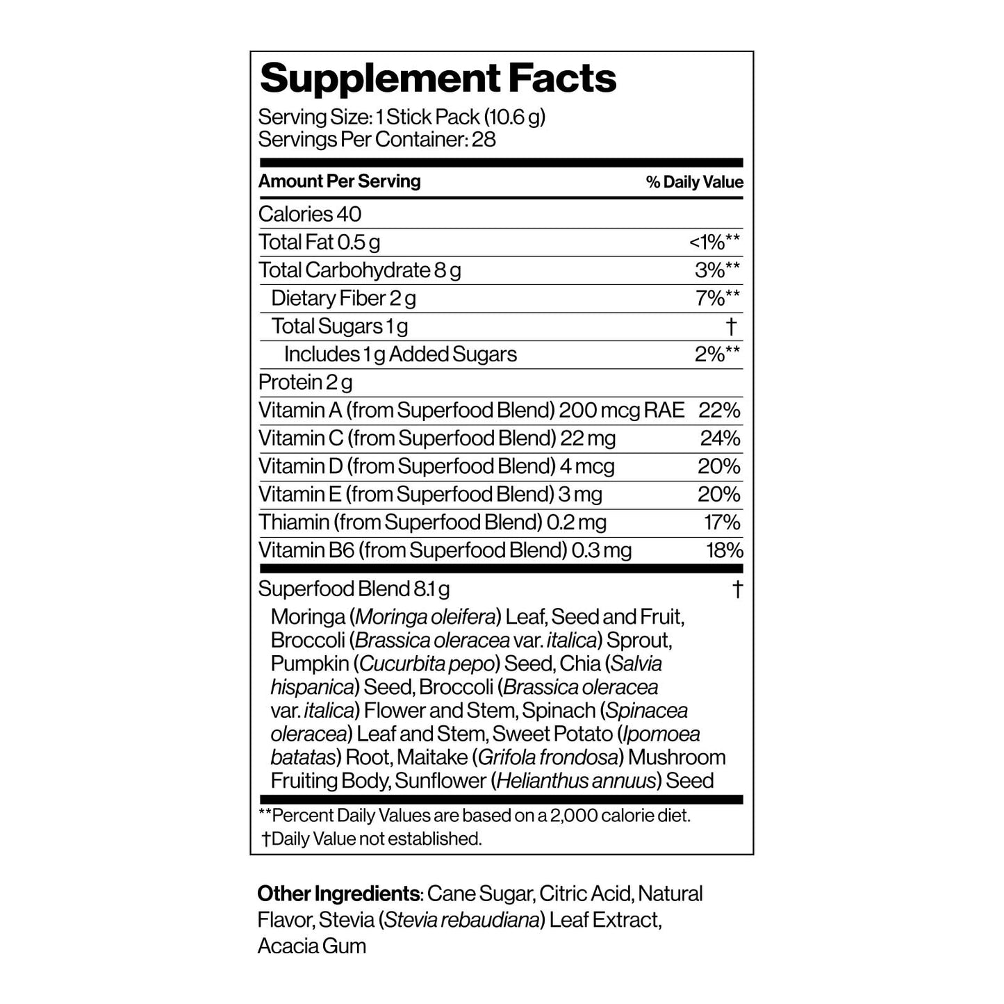 Vital 1- New release “Get more whole-food variety in one serving of Vital 1 than some people consume all day!”